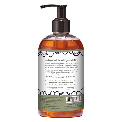 Zum Amber & Lime Hand Soap - 12oz: Paraben-Free, Sulfate-Free, Phthalate-Free, Gluten-Free