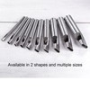 Unique Bargains Hardened Steel DIY Belt Watch Band Oval Hollow Leather Hole Punch - 4 of 4