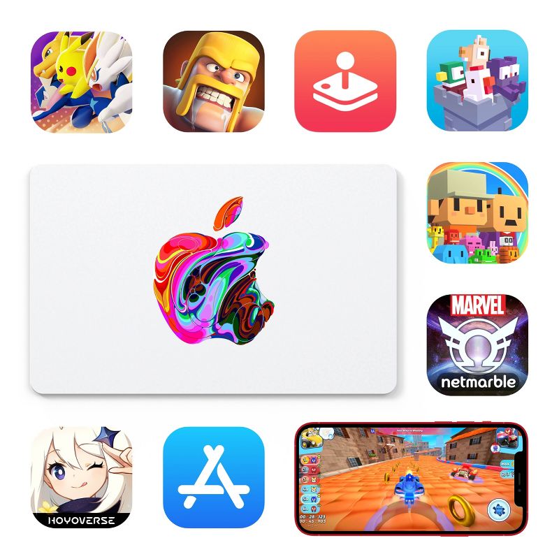 Apple Gift Card - Apps, Games, Apple Arcade, and more (Email Delivery), 1 of 4