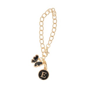 Unique Bargains Butterfly Heart Cup Chain Charm Water Cup Pendant 1 Pc - 1 of 4