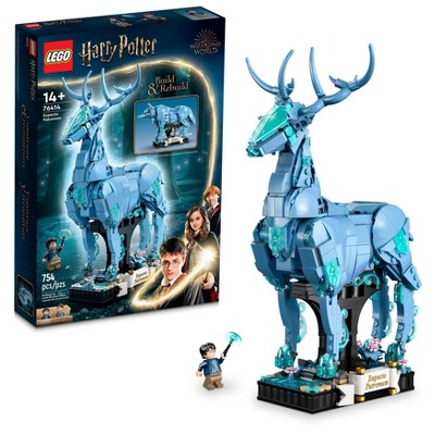 Vitrine en plexiglas® pour LEGO® Expecto Patronum (Cerf) (76414)