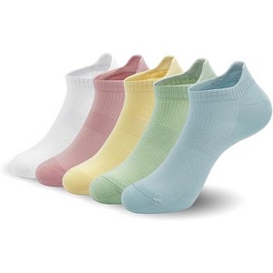 SERISIMPLE Women Ultra Thin Socks Viscose Bamboo Low Cut No Show Anti Odor Arch Support Mesh Socks 5 Pairs - 1 of 4