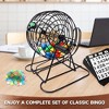GSE Deluxe Bingo Game Set with Bingo Cage and Master Board, 75 Bingo Balls, 150 Chips, 18 Bingo Cards - 4 of 4