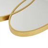 Eclipse Gold Trio Wall Mirror Gold - Madison Park - 3 of 4