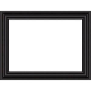 Amanti Art Colonial Black Framed Dry Erase Magnetic Board - 1 of 4