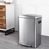 happimess Marco Rectangular 10.5-Gallon Double Bucket Trash Can with Soft-Close Lid - 2 of 4