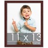 PosterPalooza | 11x13 Wood Frame with UV Acrylic, 6 Finishes: Black, White, Bronze, Silver, Wood, Mahogany - 2 of 4