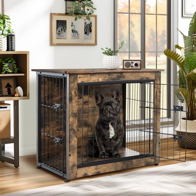 CENGHU Dog Crate Furniture Dog Crates for Medium and Large Dogs Dog Crate with Drawers Wooden Dog Kennel Indoor