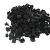 Unique Bargains 100 Pcs Black Nylon Wires Protectors for 7mm Width Flat Cables - 4 of 4