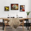 Americanflat 12x12 Canvas Floating Frame with Adhesive Strips Included - Elegant Floating Frame for Artwork - Canvas Frames for Wall Display - Black - 2 of 4