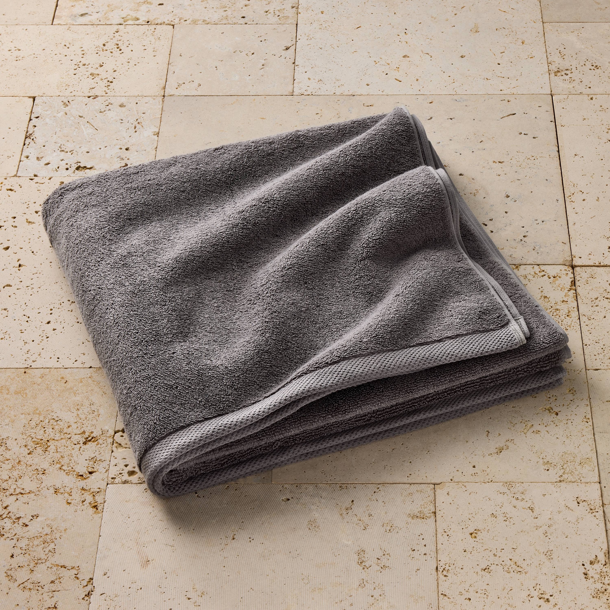 Organic Bath Sheet Dark Gray - Casaluna™