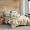 Gracie Mills Heise 3-Piece Modern Ikat Chevron Duvet Cover Set - image 2 of 4