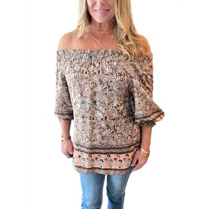 Women's Off The Shoulder Top - PAANI - 1 of 2
