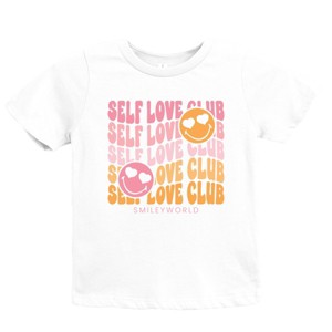 The Juniper Shop SmileyWorld Self Love Club Wave Youth Short Sleeve Tee - 1 of 4
