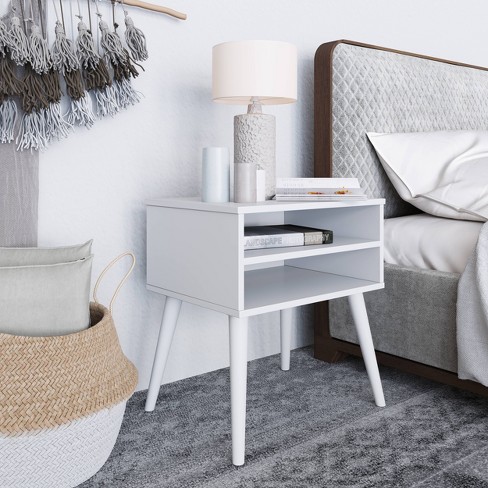 Target modern hot sale white nightstand