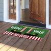 Briarwood Lane Christmas Coir Doormat 30x18 Wipe Your Elf Shoes For Christmas Coir Doormat - 2 of 3