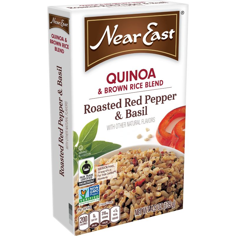 Near East Roasted Red Pepper &#38; Basil Blend Quinoa - 4.9oz, 2 of 6