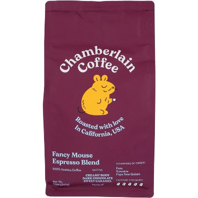 Chamberlain Coffee Ground Espresso Fancy Mouse - Case of 12 - 12 oz
