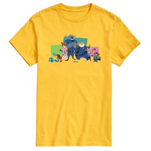 Men's - Zootopia - Nick, Judy, And Friends Short Sleeve Graphic T-Shirt - 1 of 4
