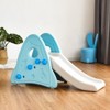 Safstar Freestanding Baby Slide Indoor First Play Climber Slide Set for Boys Girls Blue - 4 of 4