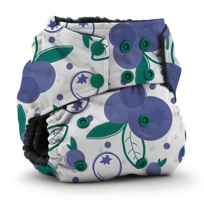 Image of Kanga Care Rumparooz OBV (Organic viscose of Bamboo Velour) One Size Pocket Cloth Diaper | Huckle Blue (6-40lbs)