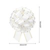 Unique Bargains Large Pull Bow Metallic Car Bows Decorative Gift Wrapping Ribbons - 2 of 4