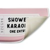 Stupell Industries Shower Karaoke Pink Printed Plush Bathroom Floor Mat, design by Lettered and Lined - 2 of 4