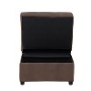 NicBex Storage Bench Modern Lift Top Bench with Pull-out Bed Velvet Tufted Solid Wood Furniture for Bedroom, Entryway - image 3 of 4