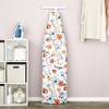 Juvale Ironing Board Cover with Floral Print Padding, Drawstring, Standard Size (15 x 54 in) - 2 of 4