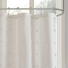 LunaLulinlk Cotton Jacquard Pom Pom Shower Curtain - 2 of 4
