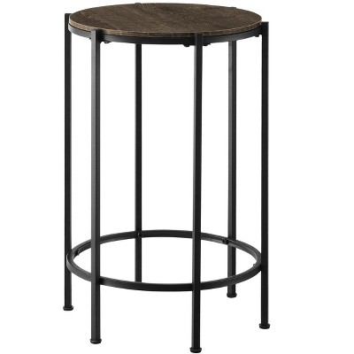 Vynxaria Contemporary Accent Table - Stylish? Side Table for Living Room & Bedroom