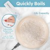 Multi Function Hot Pot Cooker 1.5L- Electric 3 in 1 Nonstick Machine Acts as Ricer Cooker, Dumpling Steamer or Stir Fry Maker- Mini Portable for Rapid - 3 of 4