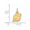 Black Bow Jewelry 10k Yellow Gold New Jersey Devils NHL Extra Small Pendant - 2 of 3