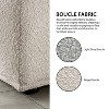 HOMES: Inside + Out Povoa Modern Modular Square Ottoman - 4 of 4