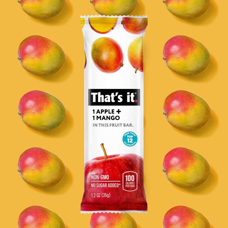 That's it. Apples & Mangoes Flavored Fruit Bars 5ct / 1.2oz, 4 of 10