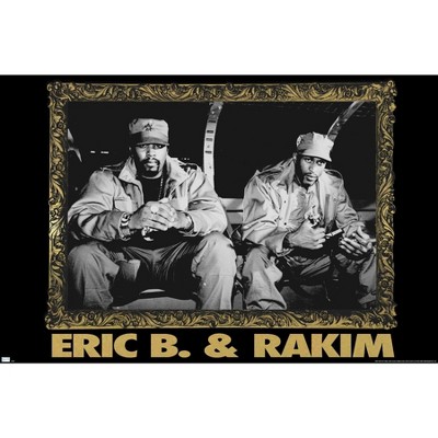 Trends International Eric B. & Rakim - Gold Frame Unframed Wall Poster ...