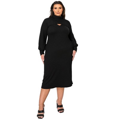 L I V D Women's Aster Two Piece Sweater Dress Set