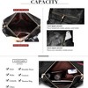 DOMETOUR PU Leather Backpack For Women Convertible Ladies Fashion Casual Large School Shoulder Bags - 4 of 4