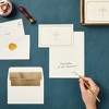 Faithful Finds 24 Pack Christian Thank You Cards with Gold Foil Cross + Envelopes, 4 x 6 in - 2 of 4