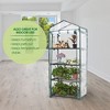 Garden Elements Personal Plastic Indoor Standing Greenhouse, Frost Protection - 3 of 4