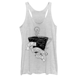 Women's Star Trek: The Next Generation Captain Picard Cup Of Tea Earl Grey HOT Racerback Tank Top - 1 of 4
