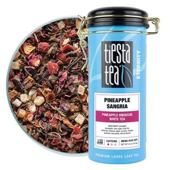 Tiesta Tea Pineapple Sangria, White Loose Leaf Tea Tin - 5.5oz