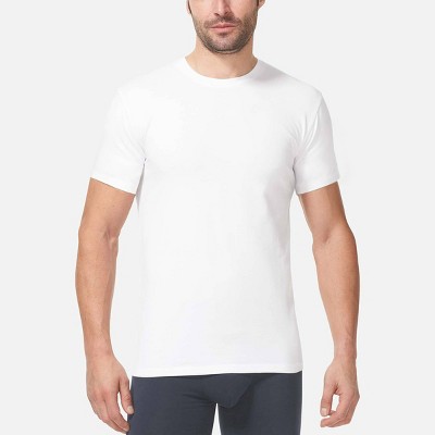 Tommy John Men's Crew Short Sleeve T-Shirt 2pk - White