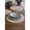 Round Seagrass Placemat – Natural Woven Table Accent by Kalalou - 2 of 3