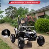 Jojoka 24V Kids Ride On UTV Car, Battery Powered Electric Off-Road Vehicle with Remote Control, 200W Motor, Spring Suspension, USB, Music, Lights - 3 of 4