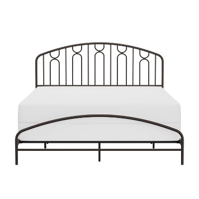 Riverbrooke Metal Arch Scallop Bed Bronze - Hillsdale Furniture