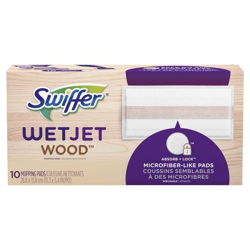 Swiffer Wetjet 42 Oz Wood Floor Cleaner Refill 4 Pack 040095600068 The Home Depot