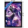 Trends International James Booker - Space Wolves Howling Framed Wall Poster Prints - 3 of 4