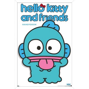 Trends International Hello Kitty and Friends: Hello - Hangyodon Feature Series Framed Wall Poster Prints - 1 of 4