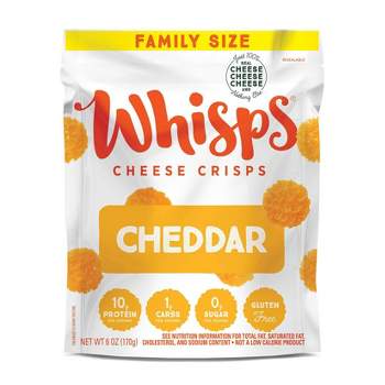 Whisps Cheddar Cheese Crisps - 6oz
